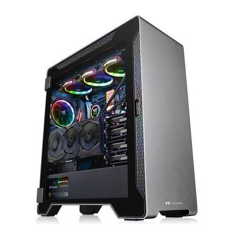 Thermaltake A500 Tempered Glass Edition NoPowerSupply ATX Mid Tower, Space CA-1L3-00M9WN-00